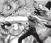 Sweet Mask slices two monsters in half - Manga