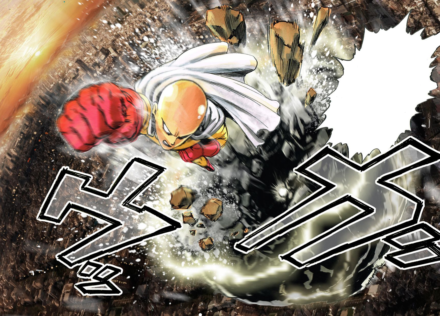 I colored geryunganshoop : OnePunchMan  One punch man anime, One punch man,  Saitama one punch man