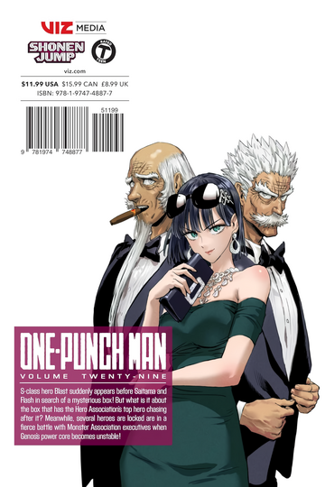 ONE PUNCH MAN Vol. 29 latest volume Manga Comic Japanese version send by  fedex