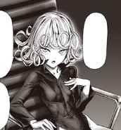 Tatsumaki at the meeting