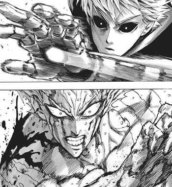 Blast vs. Awakened Garou, One-Punch Man Wiki