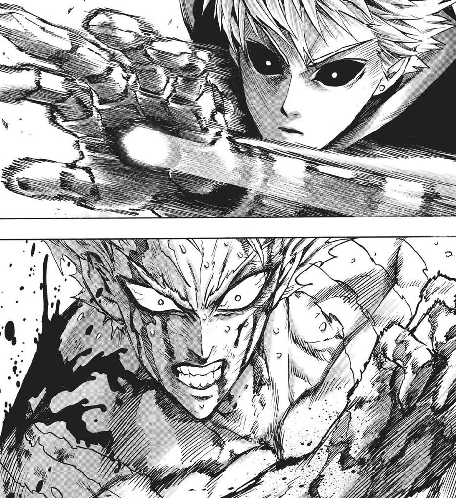 Featured image of post Webcomic One Punch Man Saitama Vs Garou