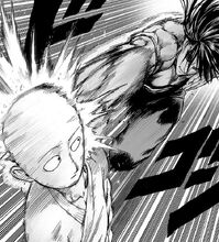 Suiryu punches Saitama