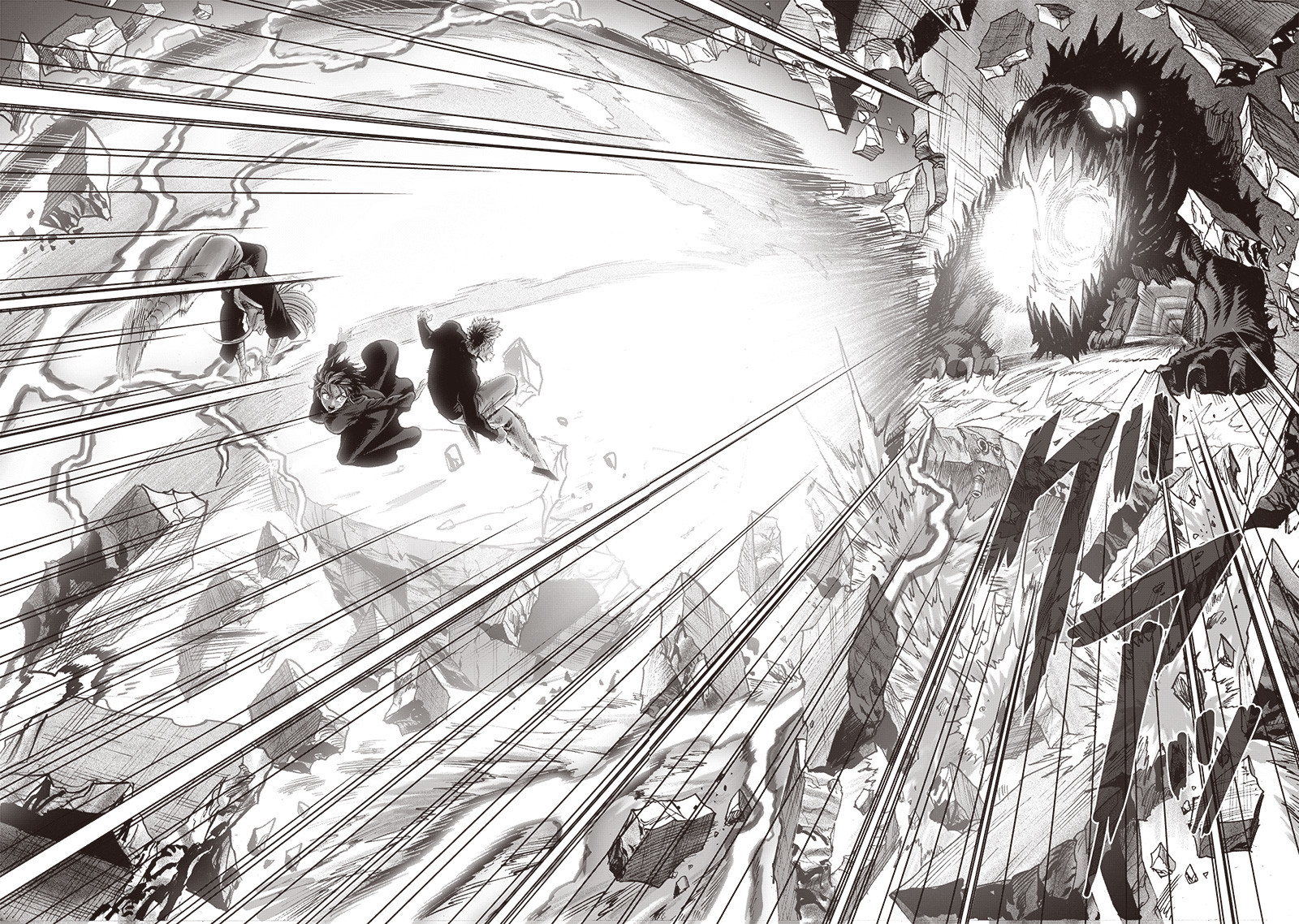 Novo pet de Saitama - OVERGROWN ROVER #onepunchman #manga 