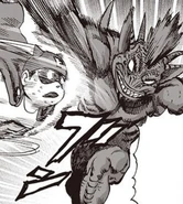 Member attacking Food Battler Futoshi