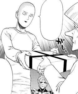 Kidob fait un cadeau à Saitama