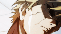 Genos using Machine Gun Blows on Kabuto