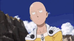 Saitama né tránh đòn của Genos