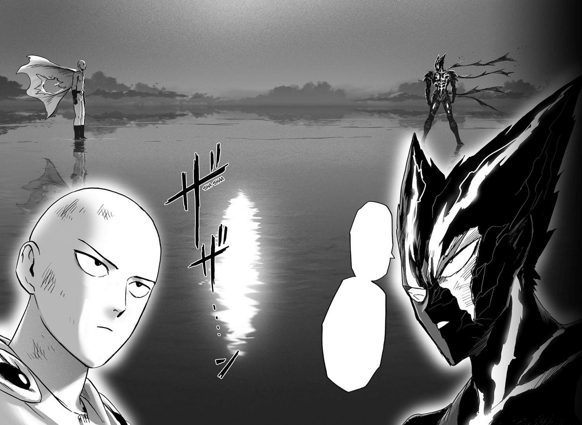 G Studio  COMMISSION OPEN on X: Saitama vs Garou