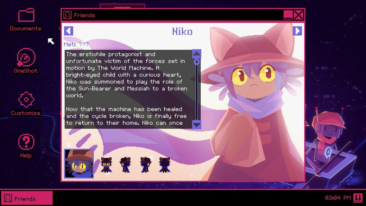 Niko, OneShot Wiki