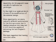 The book about the creation of Prophetbot, possibly the one Cedric steals during Solstice