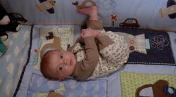 Logan as baby ("")