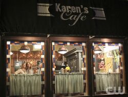 The new Karen’s Cafe, run by Brooke and Haley.