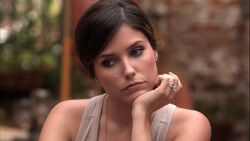 Brooke waits for her dad