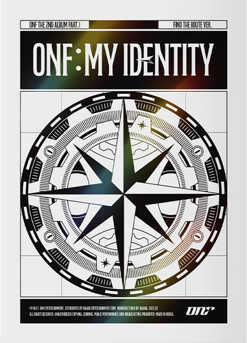 ★非売品◆サインCD◆ONF◆ONF:MY IDENTITY ONF - ONF:MY IDENTITY [2nd Album Part.1] - K PLACE
