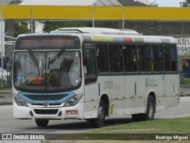 863 Rio das Pedras x Barra da Tijuca (via Av. Ayrton Senna - circular