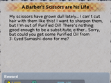 A Barber's Scissors are his Life