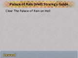 Palace of Rain (Hell) Strategy Guide