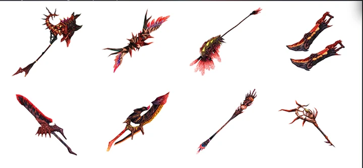 Satan Ignis weapons