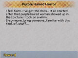 Purple Haired Horror