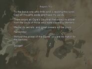 Sougen's Note about the Gauntlet and the "Ogres"