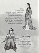 Yuki and Yumemaru's bios