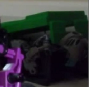 Garen sleeping in a dumpster in "Replacement"
