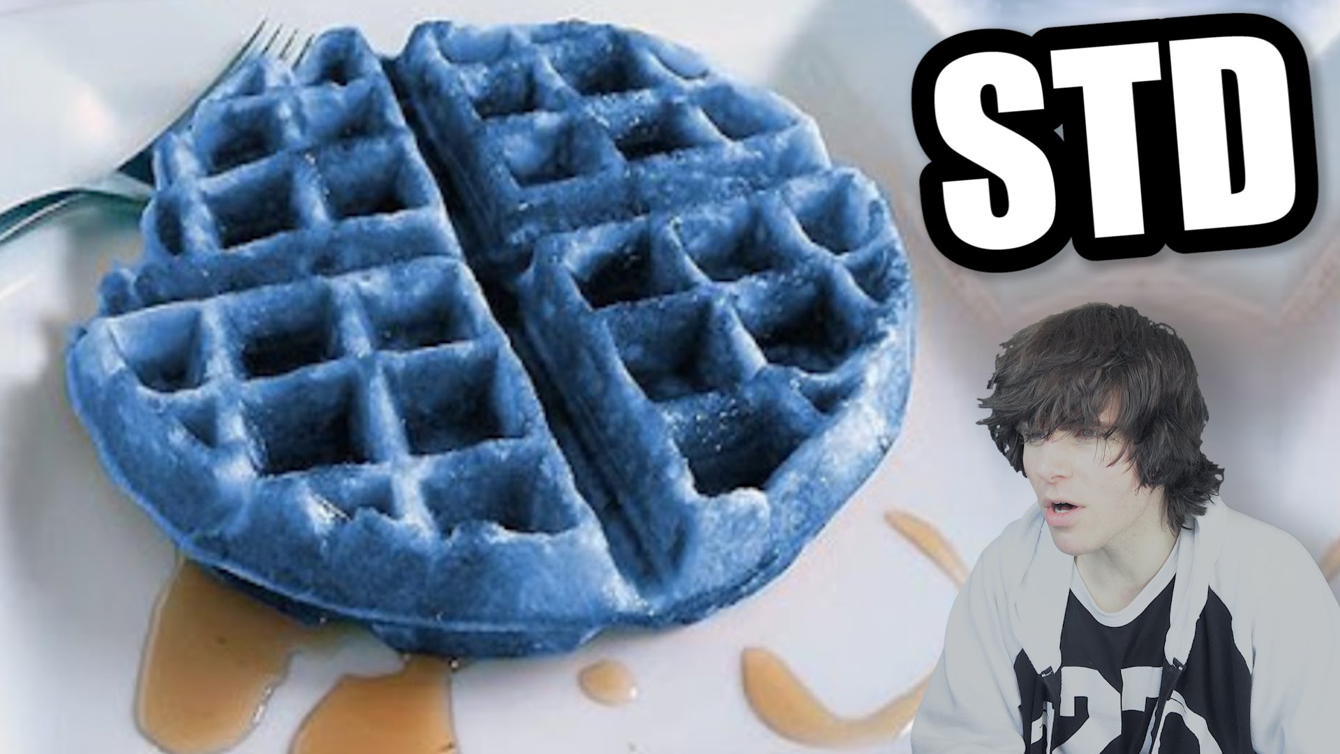 Голуба вафля. Голубые вафли Blue Waffles. Голубые вафли Blue Waffles болезнь. Голубая вафельная болезнь.