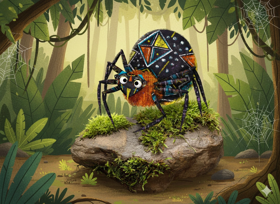 Anansi and the Moss-Covered Rock (Anansi story, Gemini) | Online ...