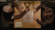 Synopsis - Charles and Jan playing Scrabble