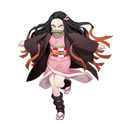 Kimetsu no Yaiba:Kamado Nezuko Kakoii Battle Pose Render