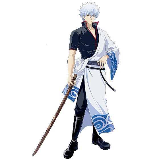 Onmyoji RPG CN x Gintama, Base and Evo forms of Gintoki and Kagura