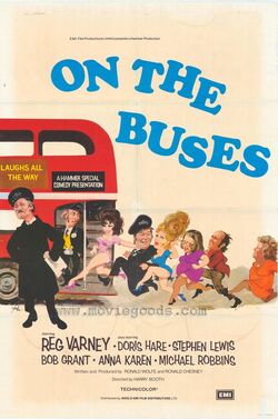 On The Buses (movie) poster