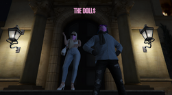 Mira and Raaja Queen: founding members of THE DOLL$