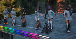 roof top concert