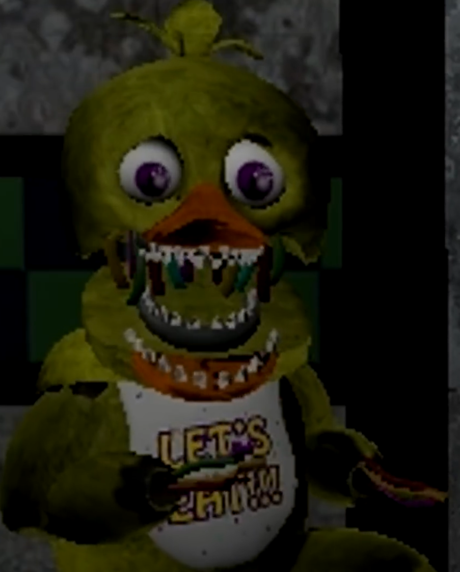 Am i the only one who thinks withered chicka is the creepiest animatronic?  : r/fivenightsatfreddys