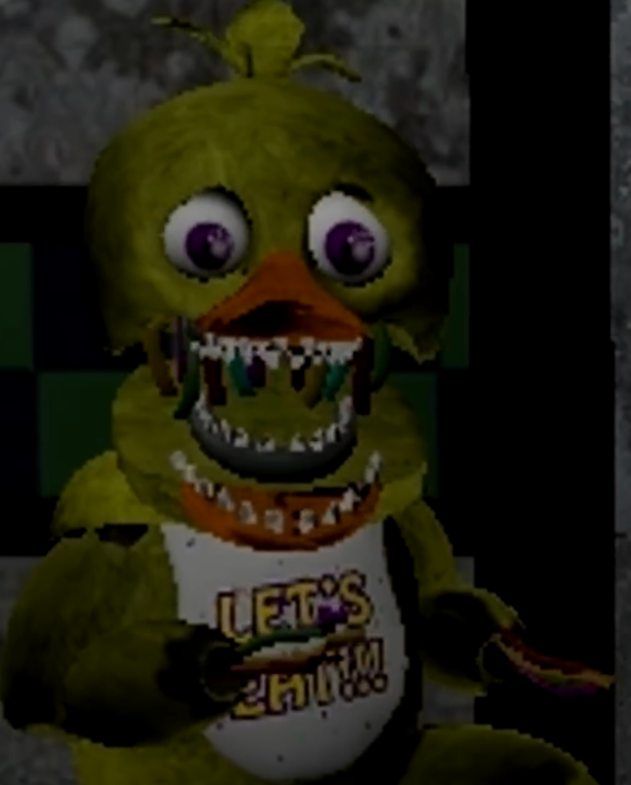 Withered Chica Tattletail transparent background PNG clipart