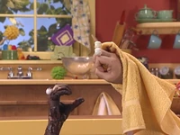 Grampu in the kitchen