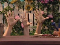 The kids' garden dance