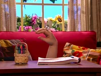 Oobi in the living room