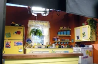 The kitchen set