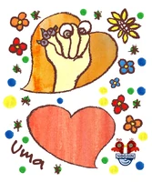 Uma's card