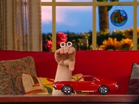 Oobi with his toy car