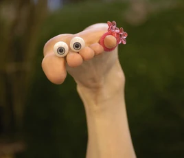 Oobi Frieda the Foot Noggin Nick Jr TV Show Series Nickelodeon Character