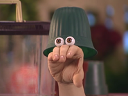 Oobi invents "turtle peekaboo"