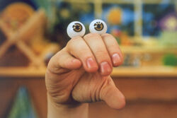 Oobi Nick Jr Noggin TV Series Show Hand Puppet Character 1