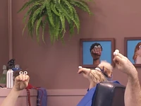 Oobi-Haircut-barbershop.png (550 KB) At the barbershop
