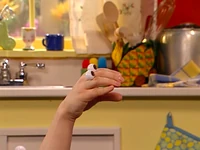 Oobi laughing