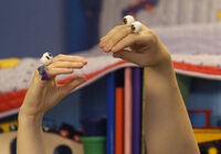 Oobi and Uma - Hand puppets promo photo