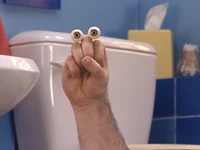 Grampu looking concerned